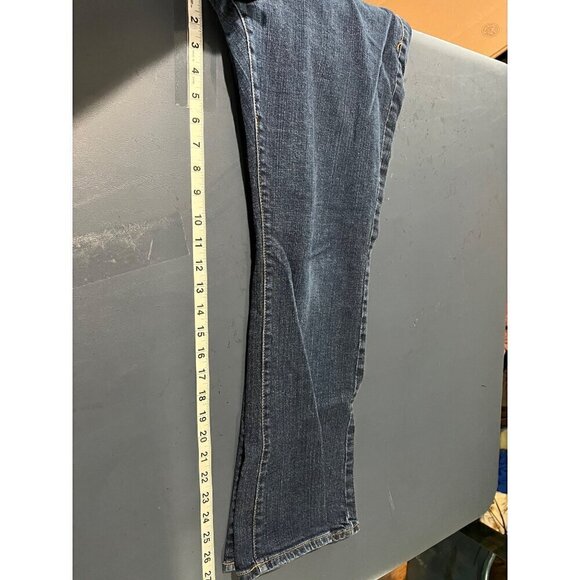 Old Navy Women's Dreamer Bootcut Jeans Size 14P petite Denim Cowgirl Western Ro - Picture 6 of 9